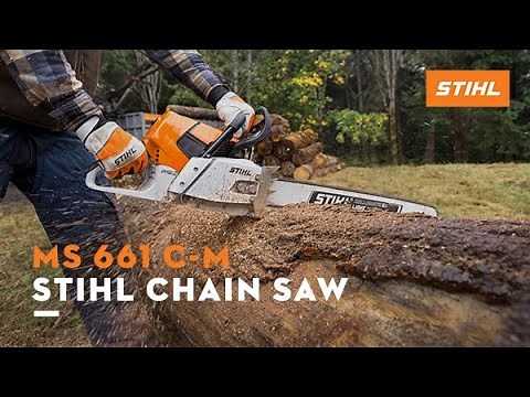 STIHL MS 661 C-M Chain Saw | Features and Benefits