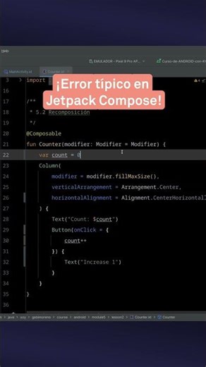 5.2 This is how RECOMPOSITION works in JETPACK COMPOSE