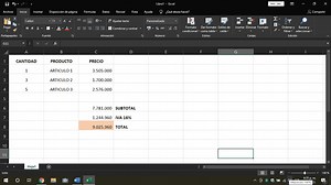 Cómo Calcular el Total y Subtotal del IVA en Excel paso a paso | Mira Cómo Se Hace