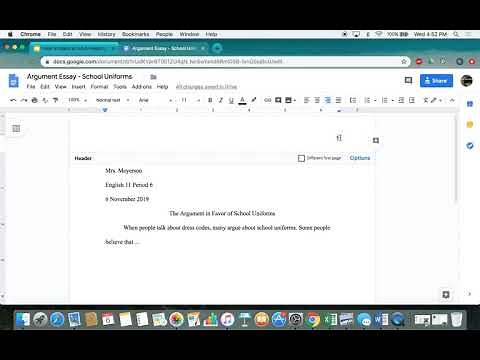 How to Make an MLA Heading and Set Up Your Paper for MLA Format