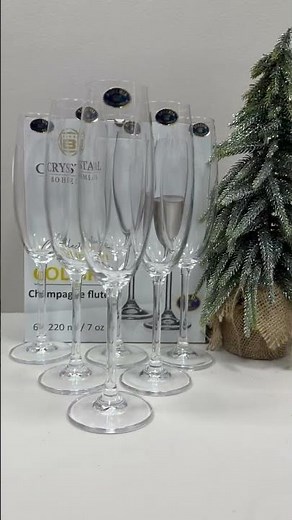 Elegant Champagne Glasses in Slow Motion