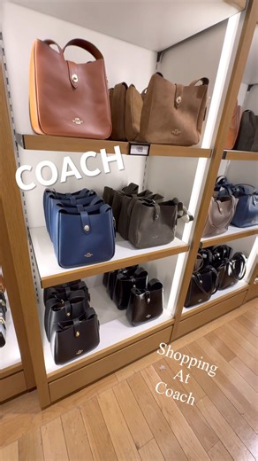 COACH HADLEY SMITH TOTE & MORE CONVERTIBLE CROSSBODY BAG OUTLET SHOPPING VLOG #coach #shoppingvlog