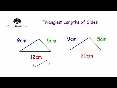 Triangle Inequality Theorem - Corbettmaths