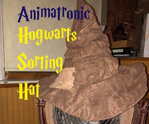 Hogwarts Sorting Hat Animatronic - Harry Potter Party Decorations