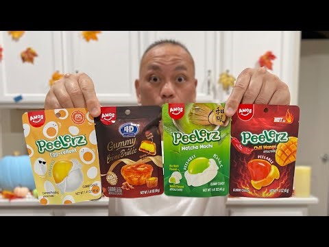 👂ASMR AMOS SWEETS CANDY (TRYING OUT 4 NEW FLAVORS!!) AND EATING SOUNDS👂FULL VIDEO👂