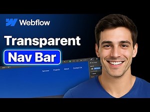 How To Make NavBar Transparent In Webflow (Easy 2025 Guide)
