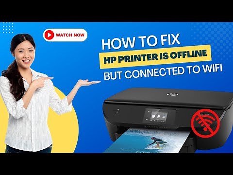How To Fix HP Printer Is Offline But Connected To Wi-Fi | Printer Tales