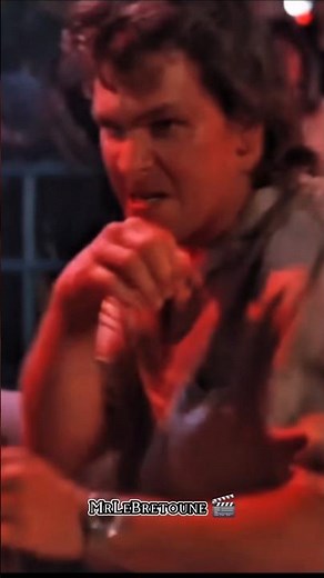 Road House 1989 - Epic Scene 🔥 #shorts #roadhouse #patrickswayze #nostalgia