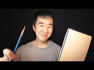 ASMR One Minute Drawing You
