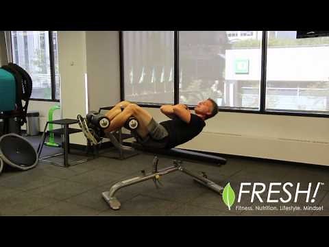 Abdominal Bench Demo & Exercises