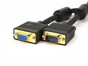 SVGA Male to Female Video Cable - 10 FT, Gold Plated Connectors