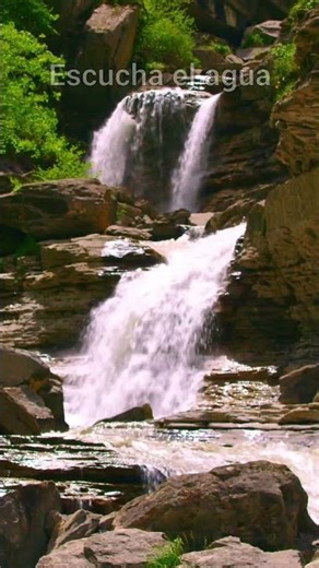 El sonido de esta cascada te va a relajar en segundos 🍃🌊