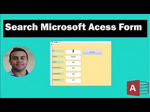 Build a Professional Search Form in Microsoft Access (Step-by-Step for Business