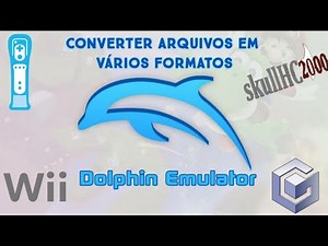 CONVERT ISO FILE TO RVZ IN DOLPHIN EMULATOR