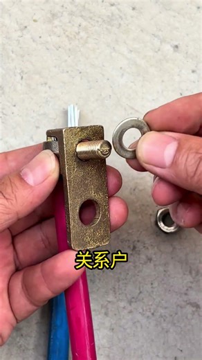 Proper Method To Attach Wire To Clamp #wire #shorts