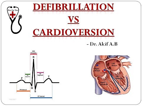 Cardioversion Vs Defibrillation : Dr. Akif Baig