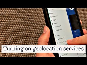 HOW-TO: Turn on geolocation services