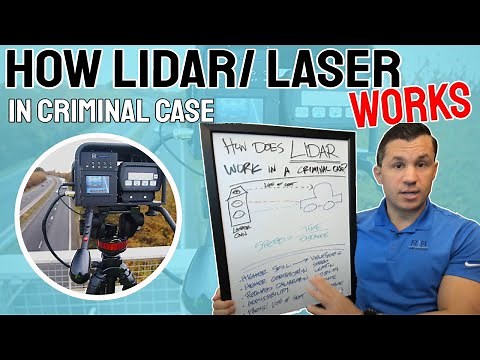 How LIDAR / LASER works in a Criminal Case