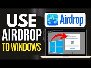 How to Use AirDrop On Windows PC | AirDrop iPhone To Windows (2024)