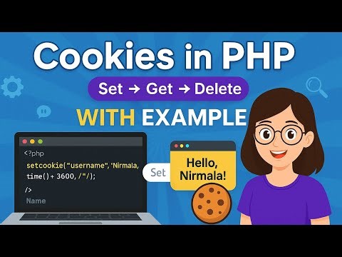 PHP Cookies Explained | Set, Get & Delete Cookies in PHP | Full Tutorial for Beginners