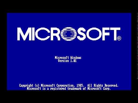 windows 1.0 startup and shutdown sounds