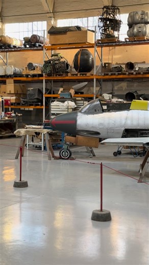 Emergency Restoration - work continues on Duxford’s Heinkel He 162 Volksjäger of the Reich ‘Emergency Fighter Programme’ #ww2 #ww2history #warbirds #heinkel #luftwaffe | Daniel J Wheatcroft