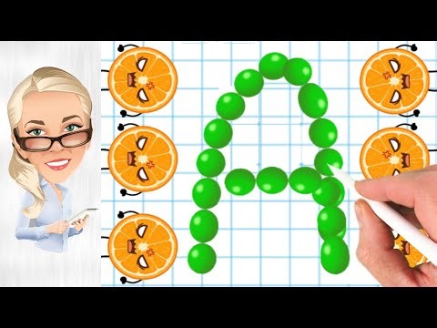 Draw to Smash! ✏️ Drawing MORE Letters to Smash the Bad Eggs and Oranges!