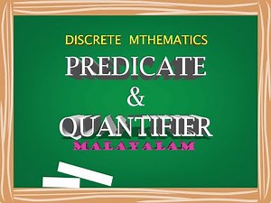 Predicate | Quantifier | Universal Quantifier | Existential Quantifier | Discrete Mathematics ||