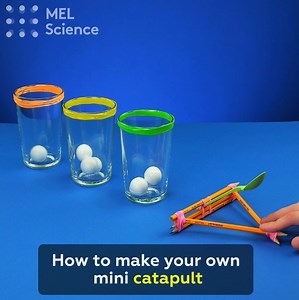 What kid doesn't want to launch something across the room? For step-by-step instructions of this experiment go here: https://mel.sc/sit/ For cool and safe experiments to do at home, sign up for MEL Science here: https://mel.sc/siw/ | MEL Science