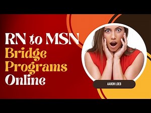 RN to MSN Bridge Programs Online