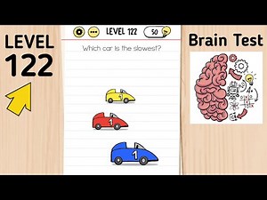 Brain Test Level 122 Which Car Is The Slowest?