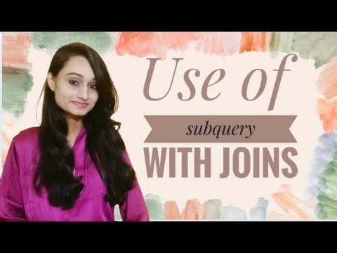 Use of subquery with joins|| MySQL Tutorial Series|| Code With Neha 