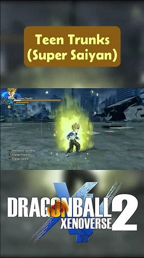 NEW Youth Trunks (Super Saiyan) Mod Showcase #dragonball #xenoverse2fanseries #alltansformations