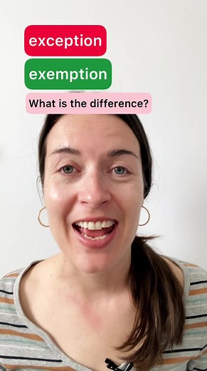 Difference Between Exception and Exemption Explained