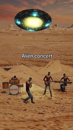 Incredible Alien Concert Footage | Retro PS1 Graphics