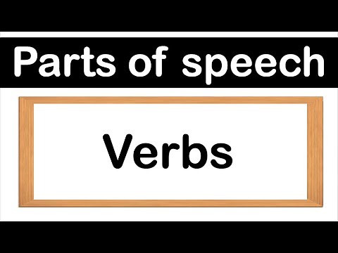 VERBS | Definition, Types & Examples | Parts of speech