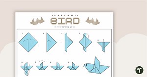 How to Make an Origami Bird — Step-By-Step Instructions for Kids