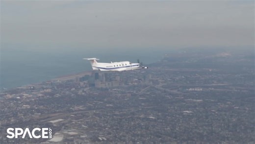 NASA streams 4K video from plane to space station via laser