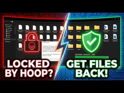 How to Get Back Files After Hoop Virus Hoop Ransomware Attack | Data Recovery Guide
