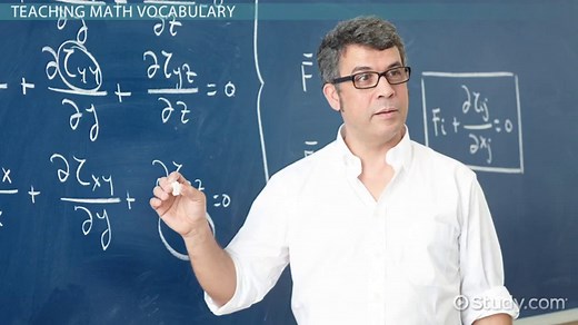 How to Teach Math Vocabulary