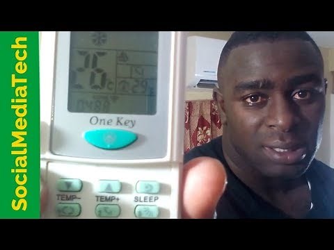 How To Program An Universal Air Conditioner ( Ac) Remote
