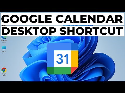 How to Add Google Calendar to Desktop in Windows 11
