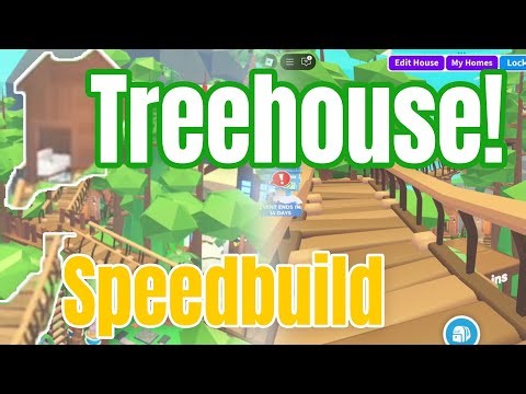 TREEHOUSE Speedbuild! | Adopt Me Speed Build