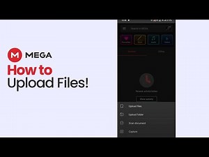 How To Upload Files On Mega | Quick & Easy Tutorial 🚀