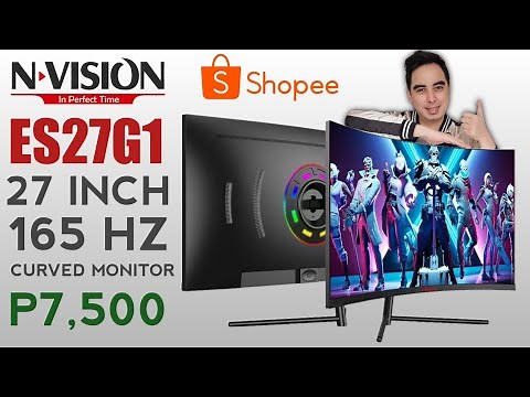 NVISION ES27G1 Review - Budget 27" 165 Hz Curved Gaming Monitor (2022)