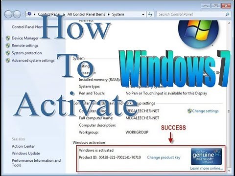 How to activate windows 7 in offline | Very Easy to Activate | Must Watch