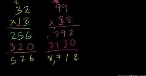 Multiplying multi-digit numbers