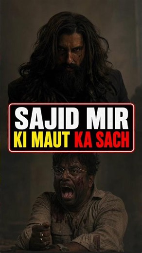 Dhurandhar 2: The Shocking Real Life Story Of Sajid Mir's Death Is Not A Secret! 🤬💀