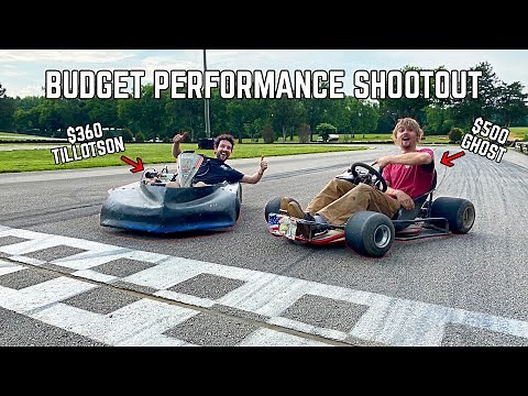 Predator Ghost 212 Racing Engine vs. Modified Tillotson 212 High Speed Track Test!