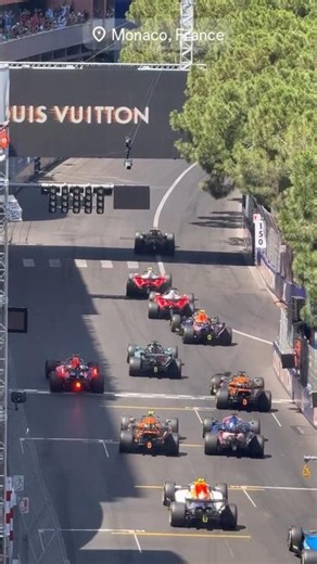 Max Verstappen Failed Start at Monaco GP F1 2026 Race start